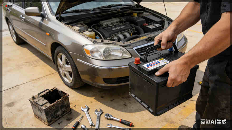 正镶白旗汽车换电瓶电话【案例】